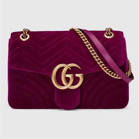 gucci marmont flap bag velvet|GG Marmont Bag Collection .